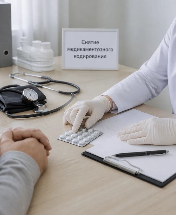 Снятие медикаментозного кодирования в Пыти-Яхах от 5087 р. | Медзона