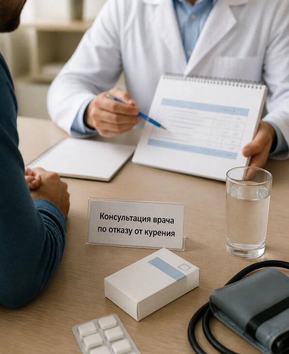 Консультация врача по отказу от курения для взрослых в Пыти-Яхах